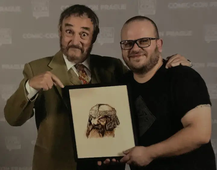 Meeting Gimli, Mr. John Rhys Davies | Majp Crafts